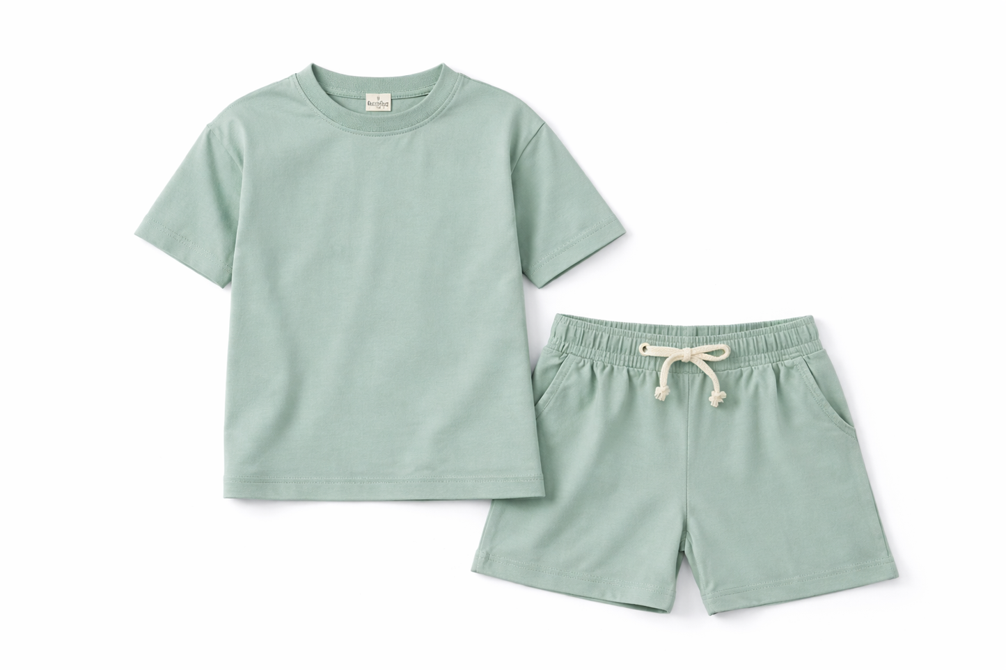 Ensemble d’été pour enfants – T-shirt & short unisex