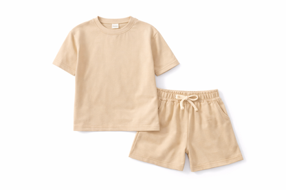 Ensemble d’été pour enfants – T-shirt & short unisex