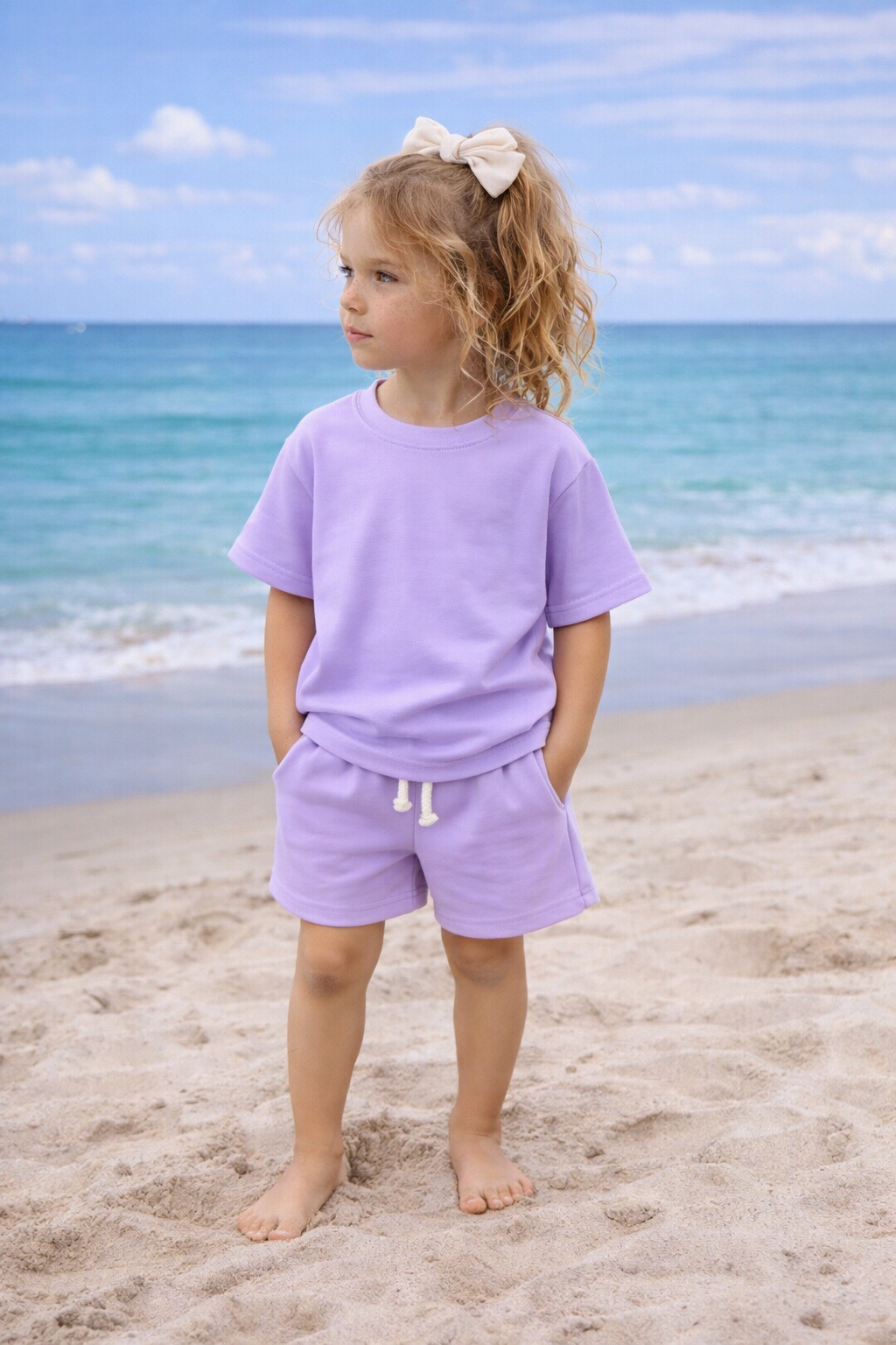 Ensemble d’été pour enfants – T-shirt & short unisex