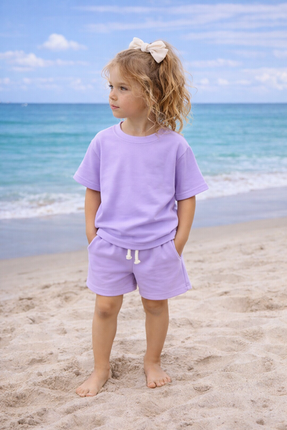 Ensemble d’été pour enfants – T-shirt & short unisex