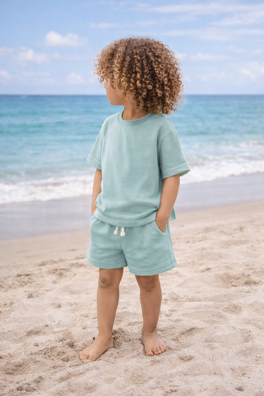 Ensemble d’été pour enfants – T-shirt & short unisex
