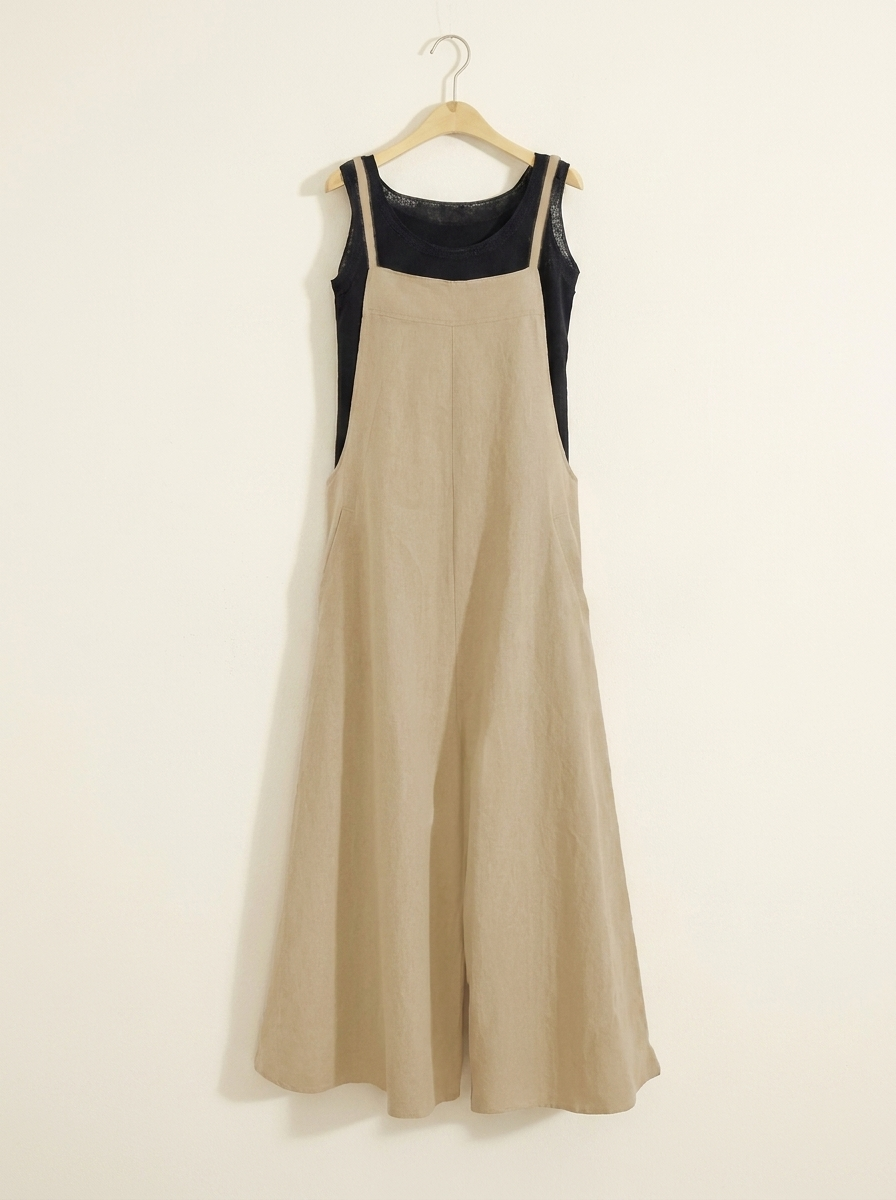 Combinaison ample coton-lin, vue alternative