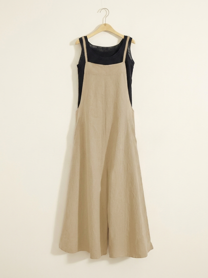 Combinaison ample coton-lin, vue alternative