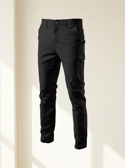 Pantalon droit homme, détail coupe